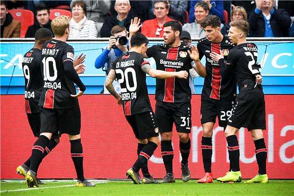 لاعبو باير ليفركوزن