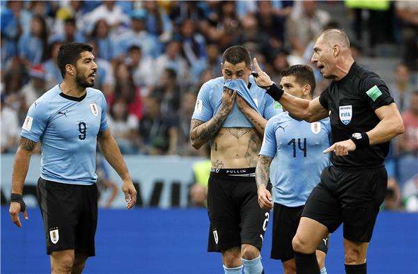 لاعبو أوروجواي