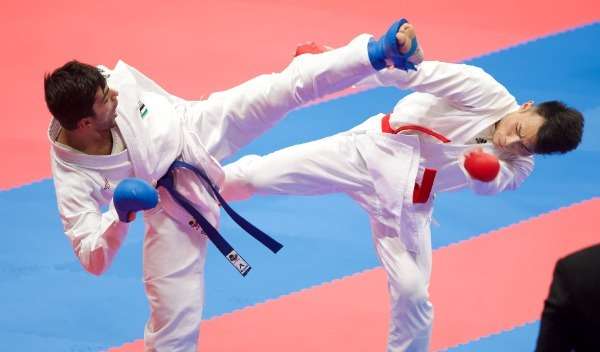 من مباراة سابقة لأحد لاعبي الأردن