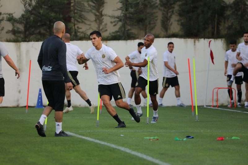 تدريبات منتخب الجزائر