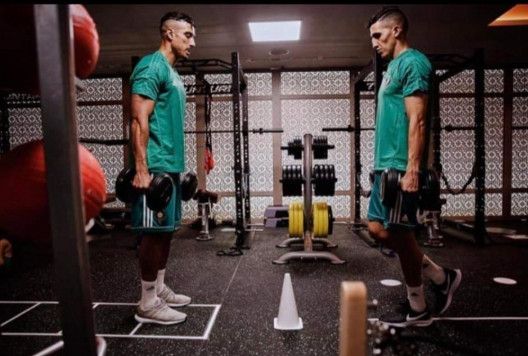 جانب من التدريبات