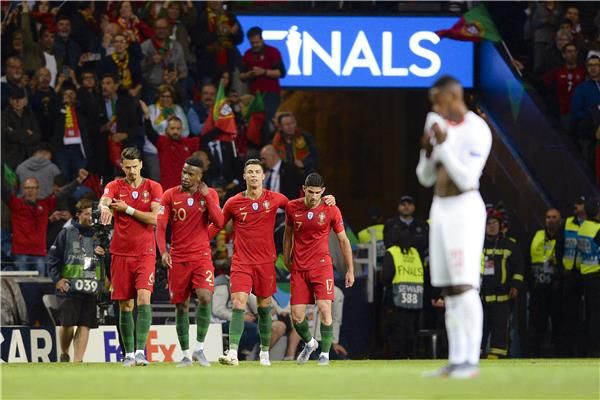 لاعبو البرتغال