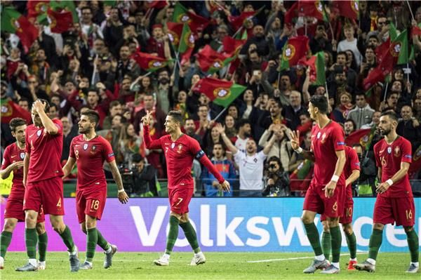 لاعبو البرتغال