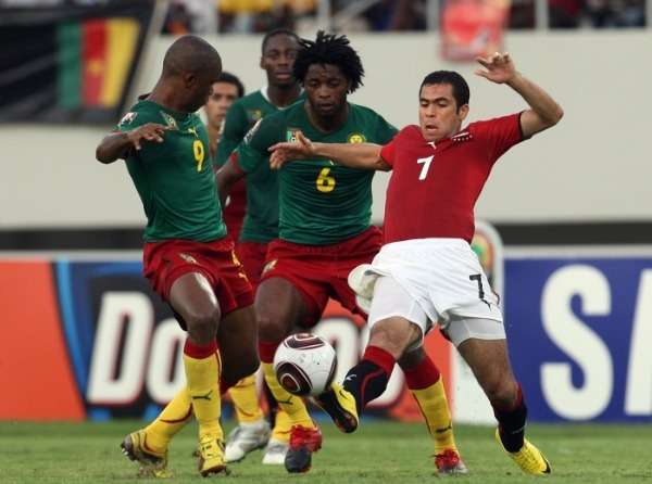 من لقاء مصر أمام الكاميرون نسخة 2008