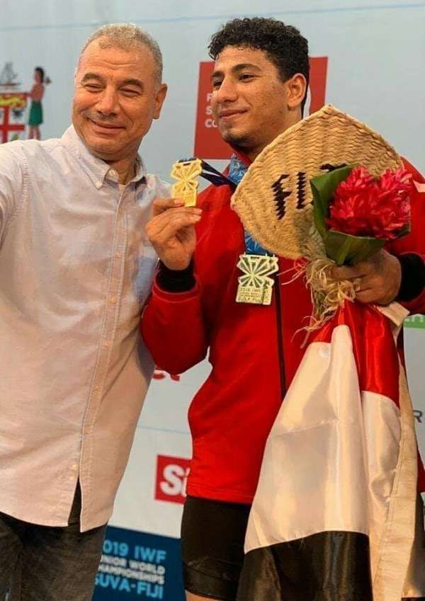 لقطة من التتويج 