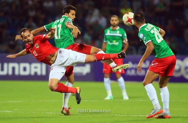 من لقاء سابق بين الوحدات والجزيرة