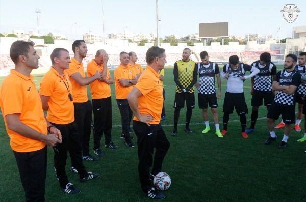 بوركلمانز في تدريب اليوم