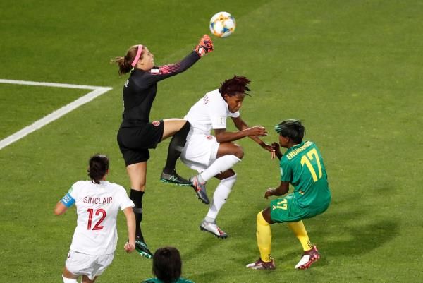 جانب من المباراة