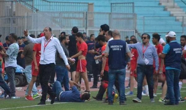 من أعمال شغب جماهير الأفريقي