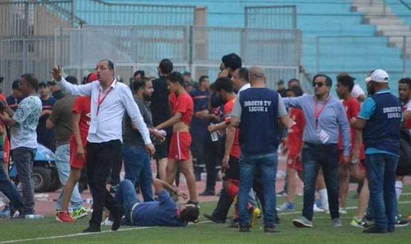 من أعمال شغب جماهير الأفريقي