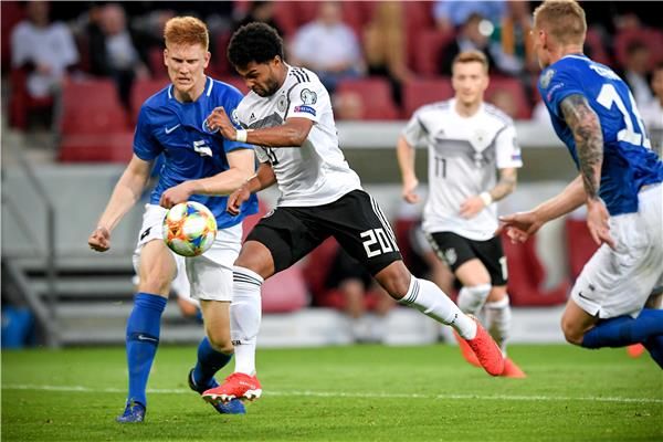 جانب من المباراة