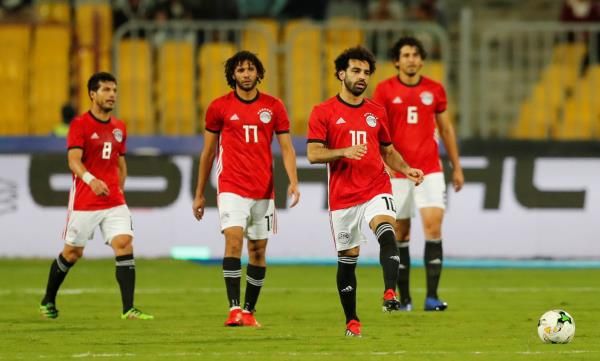 لاعبو منتخب مصر