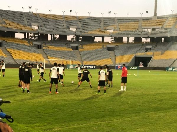 جانب من التدريبات 