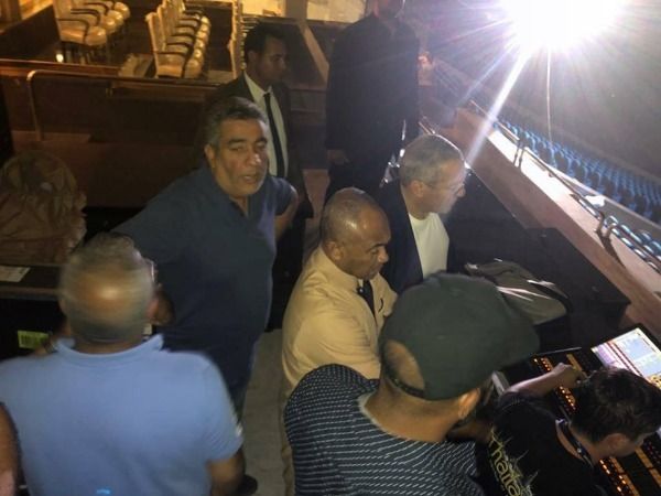 جانب من الزيارة