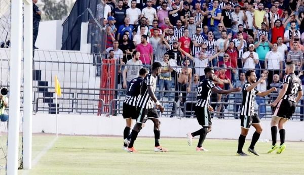 جانب من المباراة