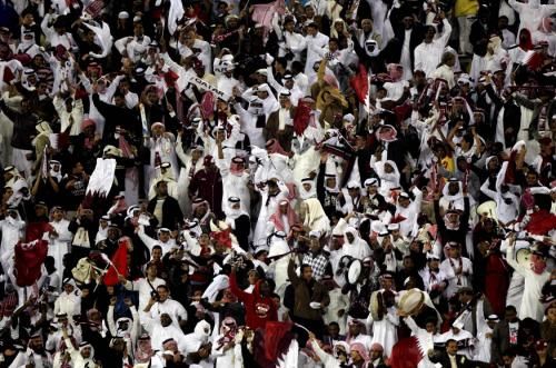 الجماهير القطرية