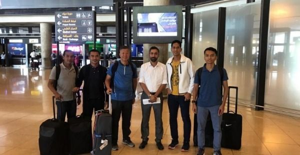 لحظة وصول الحكام