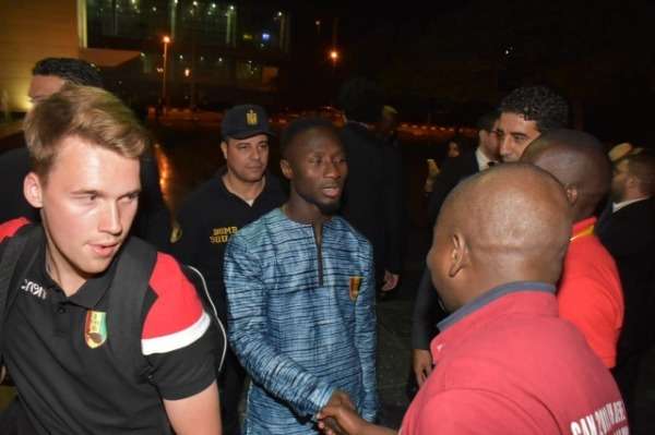 كيتا يصل مصر مع بعثة غينيا