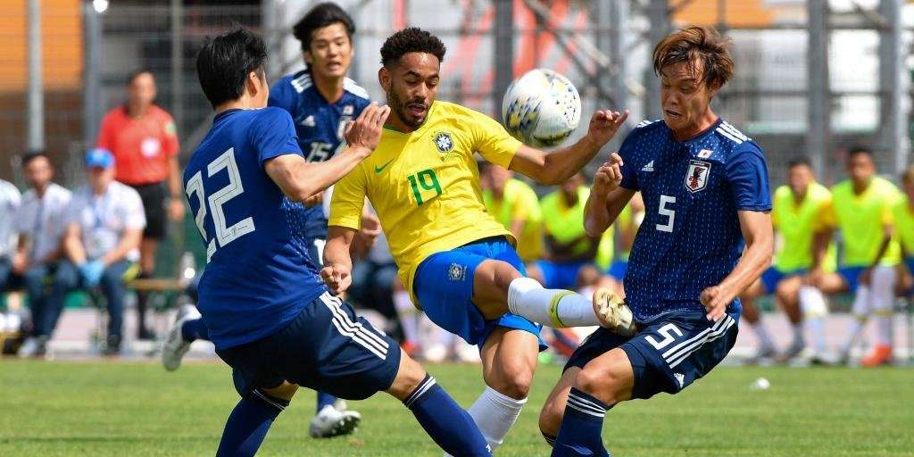 من لقاء اليابان والبرازيل