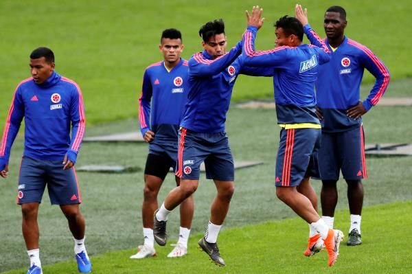 لاعبو كولومبيا