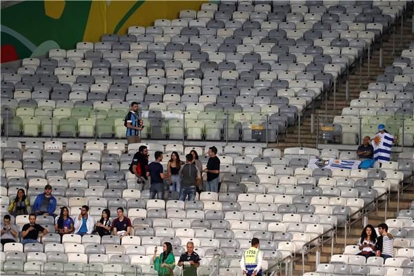 جانب من مدرجات كوبا أمريكا