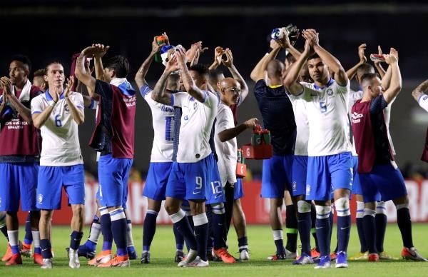 لاعبو البرازيل 