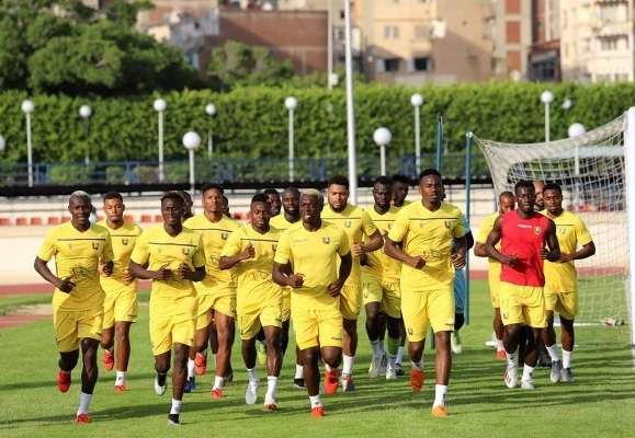 لاعبو منتخب غينيا