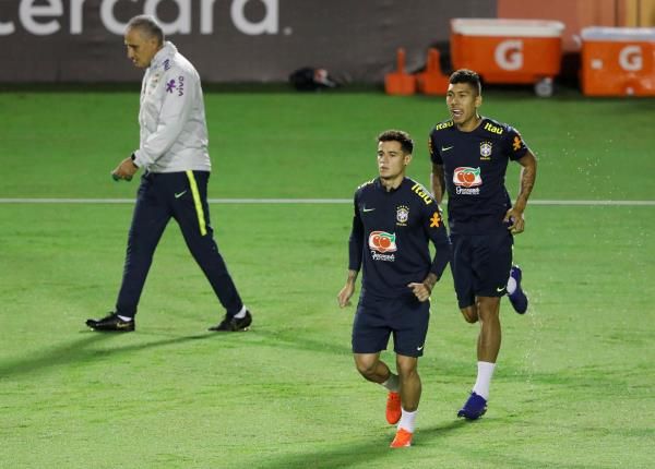 من تدريبات منتخب البرازيل