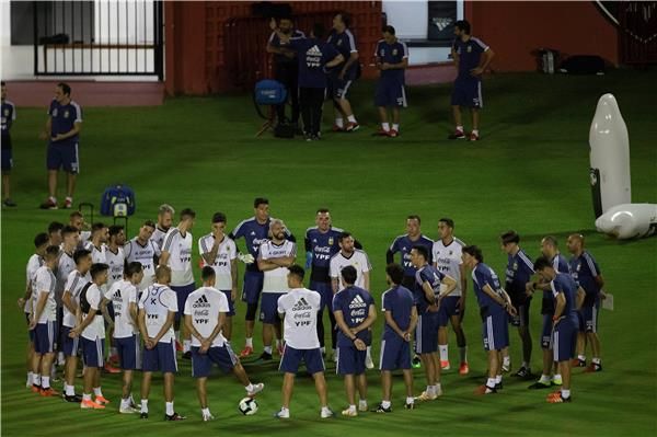 من تدريبات الأرجنتين - أرشيفية