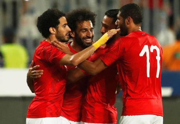 لاعبو منتخب مصر