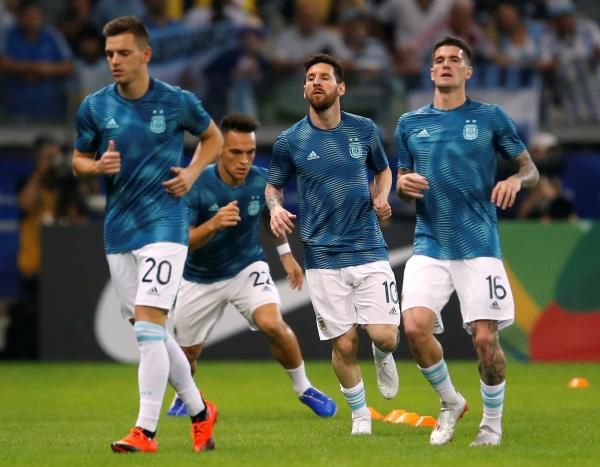 لاعبو منتخب الأرجنتين