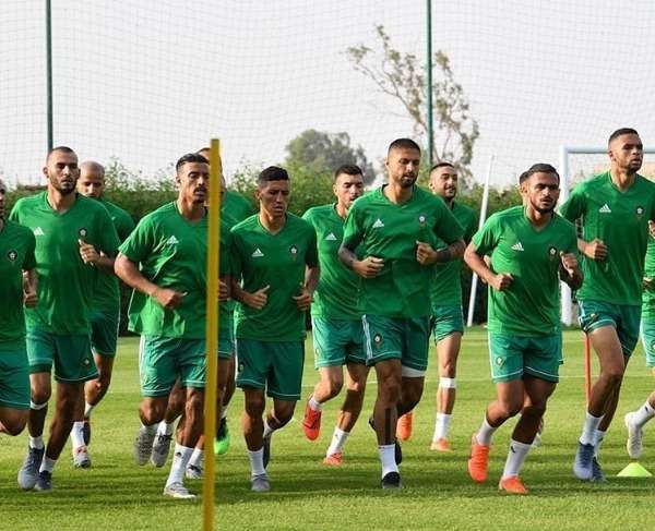 جانب من التدريبات