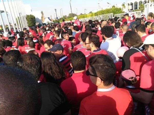 تكدس الجماهير