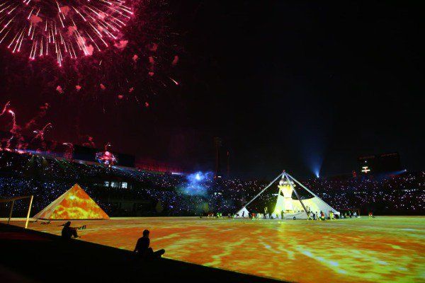 جانب من حفل الافتتاح - تصوير أحمد عواد