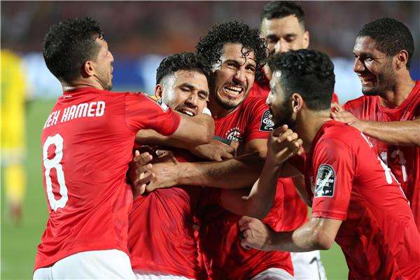 لاعبو المنتخب المصري 