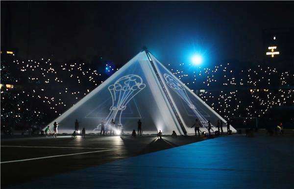 من حفل الافتتاح