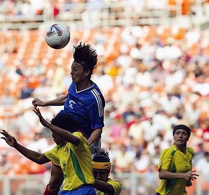 دياكري في لقاء البرازيل 2003