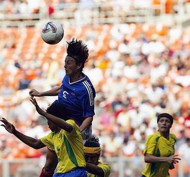 دياكري في لقاء البرازيل 2003