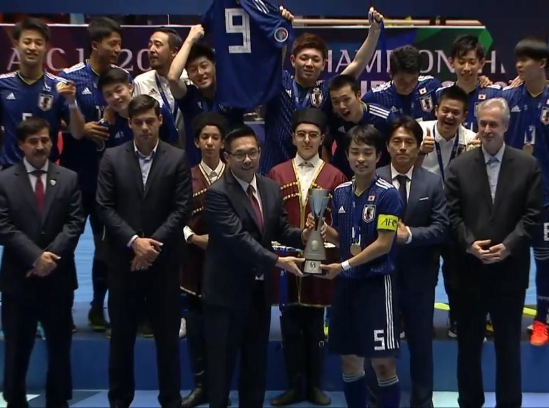 فوز اليابان بكأس آسيا لكرة الصالات للشباب