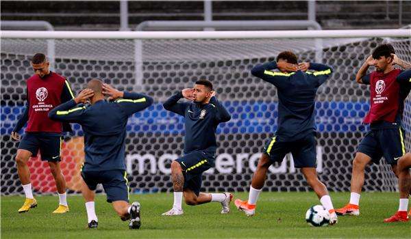 لاعبو البرازيل 