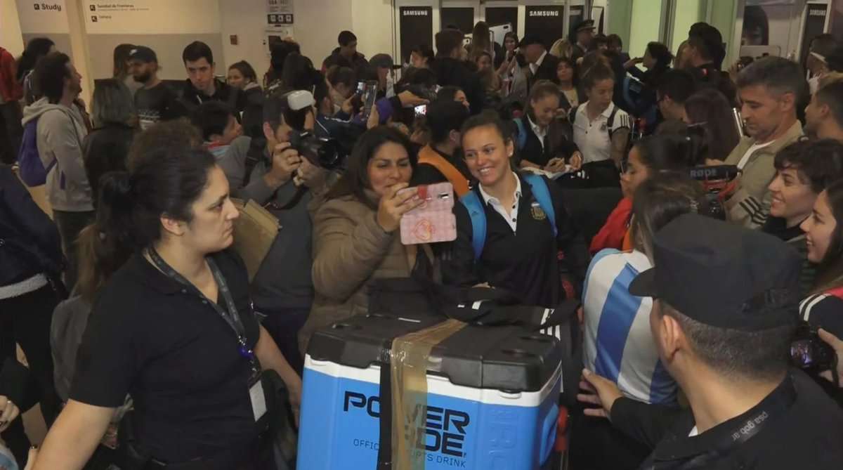 لاعبات الأرجنتين