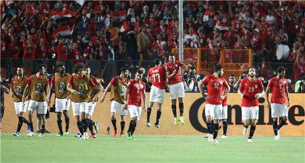 لاعبو منتخب مصر