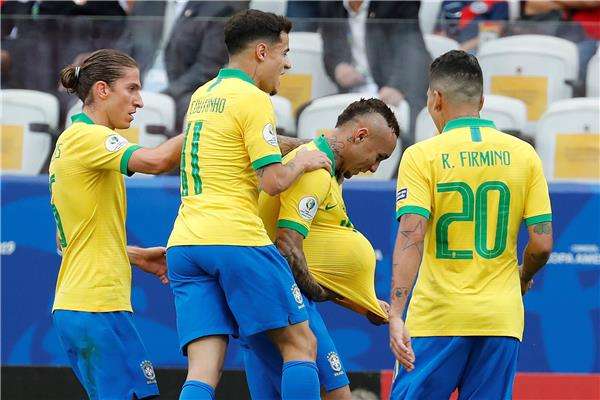 لاعبو البرازيل