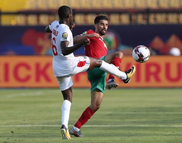 جانب من المباراة