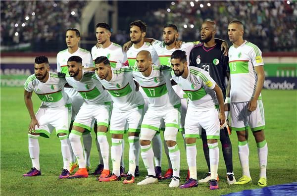 لاعبو منتخب الجزائر - أرشيفية
