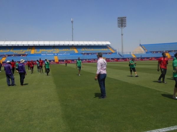 من تدريبات منتخب موريتانيا