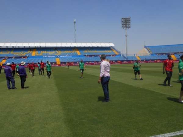 من تدريبات منتخب موريتانيا