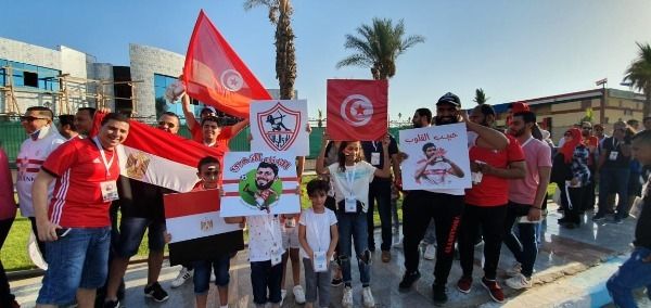 جماهير الزمالك تدعم ساسي