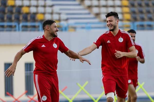 جانب من التدريبات 