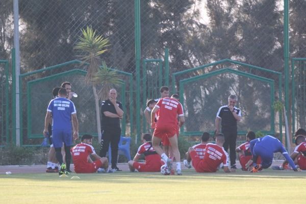 جانب من التدريبات 